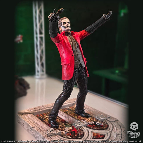Knucklebonz Ghost Rock Iconz Papa Emeritus IV Statue